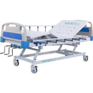 3-Function Manual Crank Hospital Bed with Mattress - additional image